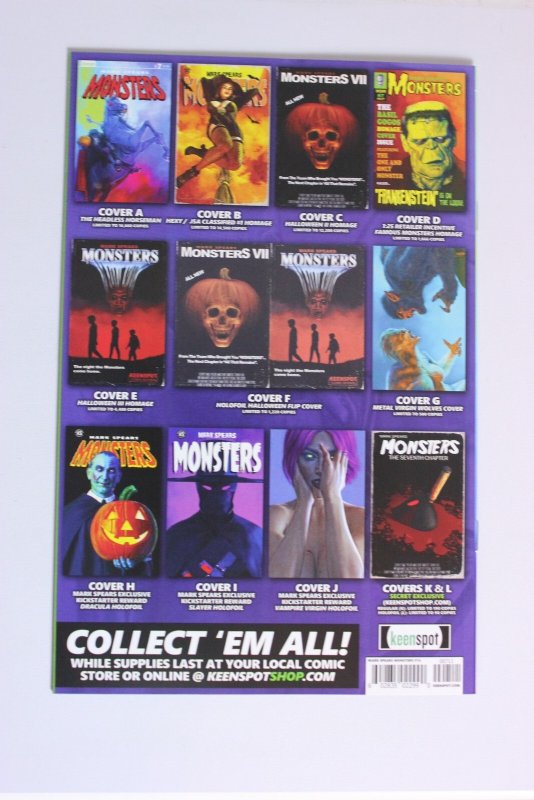 Mark Spears Monsters #7 Cover A (2025) Keenspot NM