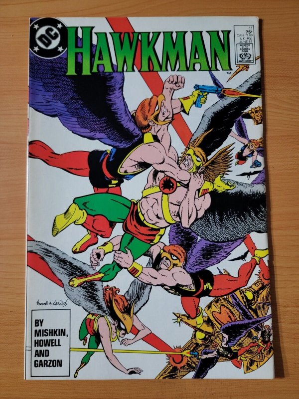 Hawkman #11 Direct Market Edition ~ NEAR MINT NM ~ 1987 DC Comics