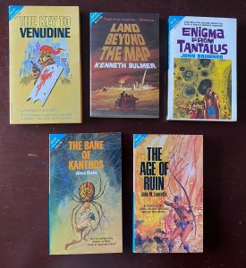 Ace Sci-Fi Paperback lot 5 different books