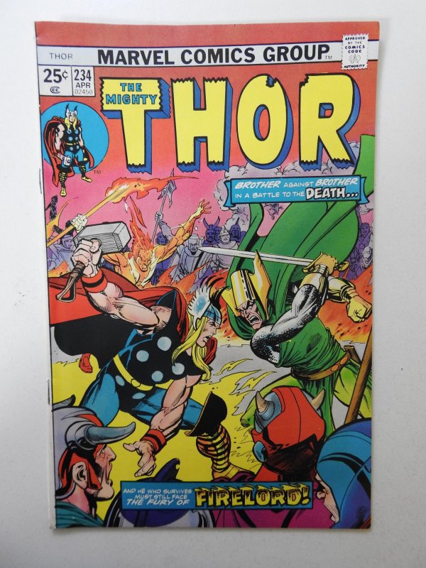 Thor #234 VG+ Condition! Rust on bottom staple