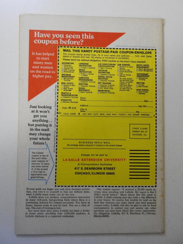 The Cat #3 (1973) FN Condition! 1/4 in spine split