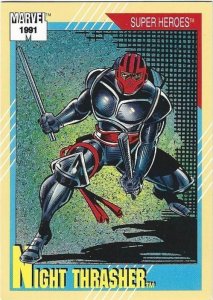 1991 Marvel Universe #22 Night Thrasher