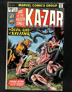 Ka-Zar (1974) #11