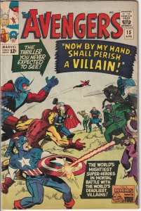 The Avengers #15 Marvel Comics VF