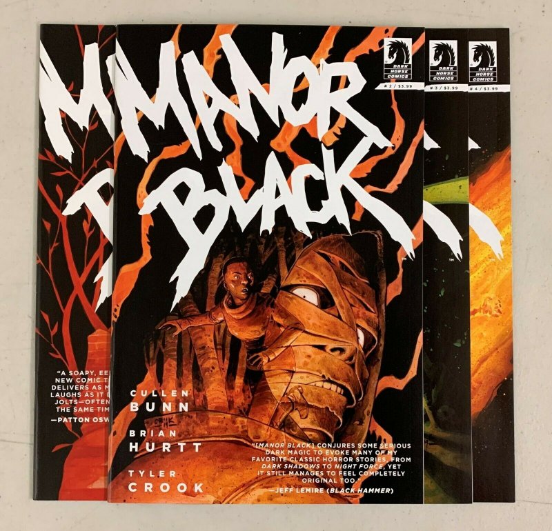 Manor Black (2019) #1-4 Cullen Bunn Brian Hurtt All A Covers Tyler Crook (9.0) 