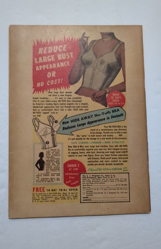 Youthful Romances #12 (1952) VG+ 4.5 Tony Bennett photo cover