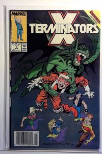 X-Terminators #2 (1988) Marvel 9.0 VF/NM Newsstand 1st Print Comic Book