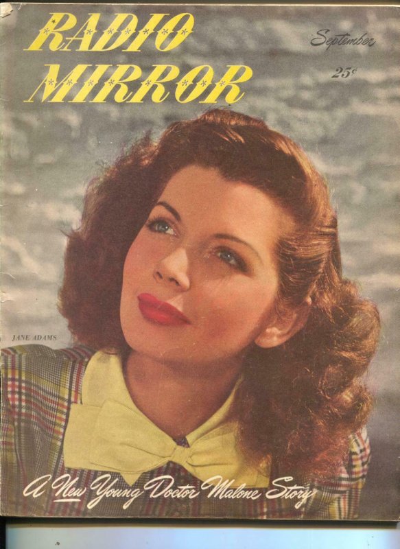Radio Mirror-Jane Adams-Helen Trent-Kate Smith-Dale Banks-Sept-1947