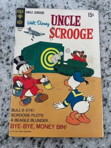 Uncle Scrooge # 76 VG Gold Key Silver Age Comic Book 1968 Walt Disney J922