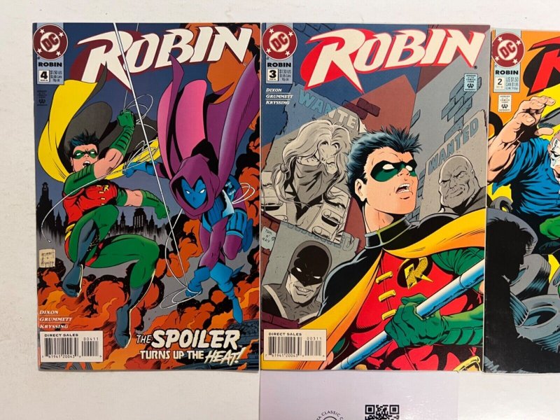 3 Robin DC Comic Books # 2 3 4 Batman Superman Wonder Woman Flash 83 JS38