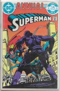 Superman   vol. 1  Annual   # 9 FN Batman, Lex Luthor, Maggin/Toth, Andru cover