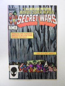 Marvel Super Heroes Secret Wars #4 (1984) FN/VF condition