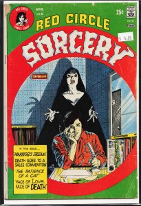 Red Circle Sorcery #6 (1974) Essays into the Supernatural