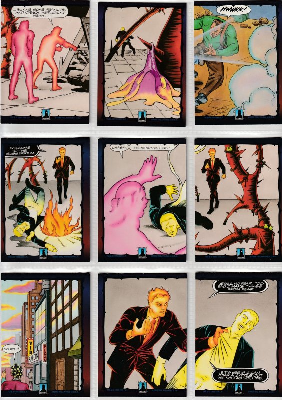 Dark Dominion # 0 Trading Cards  Rare Steve Ditko painted art ! 54  Cards !