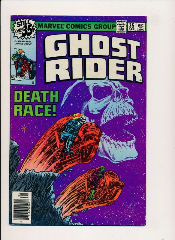 GHOST RIDER #35 - Marvel Comics Group 1979 ~ FINE (PJ04) 