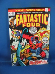 FANTASTIC FOUR 132  F VF  1973 MARVEL OMEGA