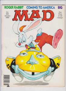 MAD MAGAZINE  U.S EDITION 1989 # 284 / BRITISH EDITION JAN. 1989 #321