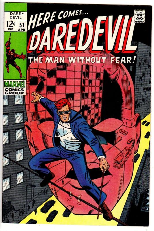 DAREDEVIL 51 VERY FINE  April 1969 BARRY WINDSOR SMITH