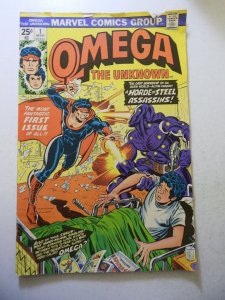 Omega the Unknown #1 (1976) VG Condition MVS Intact