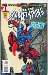 Web of Scarlet Spider #1 Direct Edition (1995) Scarlet Spider