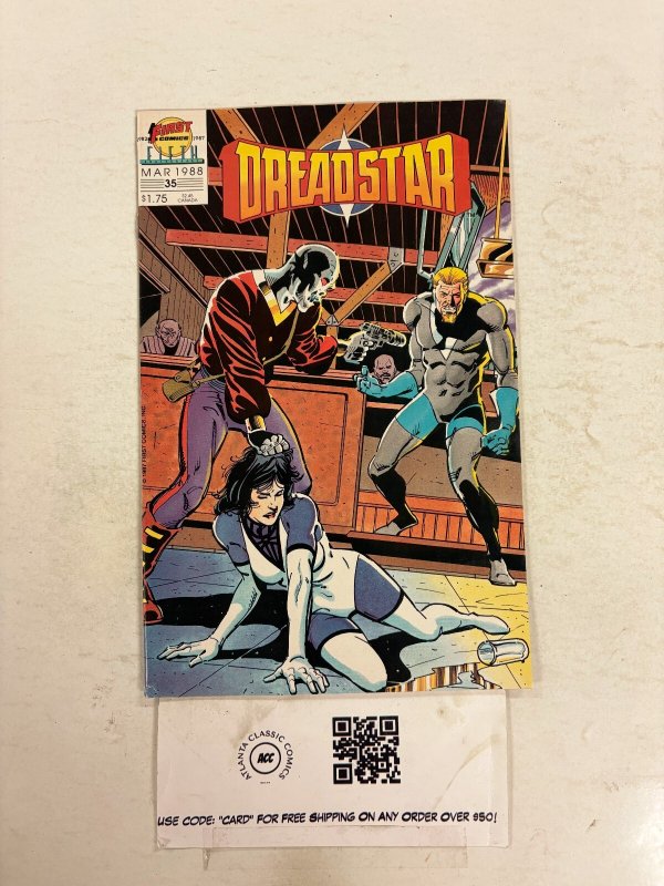 Dreadstar #35 NM First Comic Books Jim Starlin Peter David Angel Medina 22 HH111