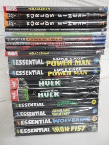 Huge Lot 17 Graphic Novel, Essentials GN's W/ Luke Cage, Batman, Hulk+ A...
