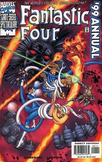 Fantastic Four (1998 series) Annual #1999, VF+ (Stock photo)