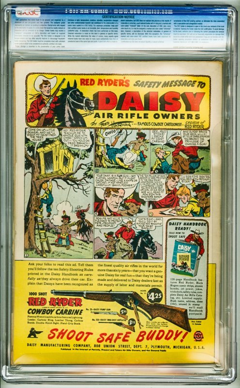 Batman #42 (1947) CGC 7.0! small crack bottom right of slab