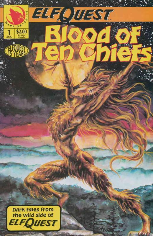 Elfquest: Blood of Ten Chiefs #1 VF/NM Warp - save on shipping - details inside