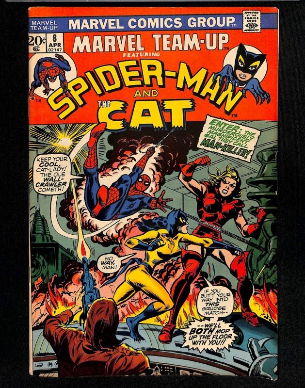 Marvel Team-up #8 Spider-Man The Cat!
