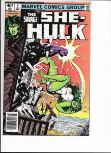The Savage She-Hulk #3 Newsstand Edition (1980)