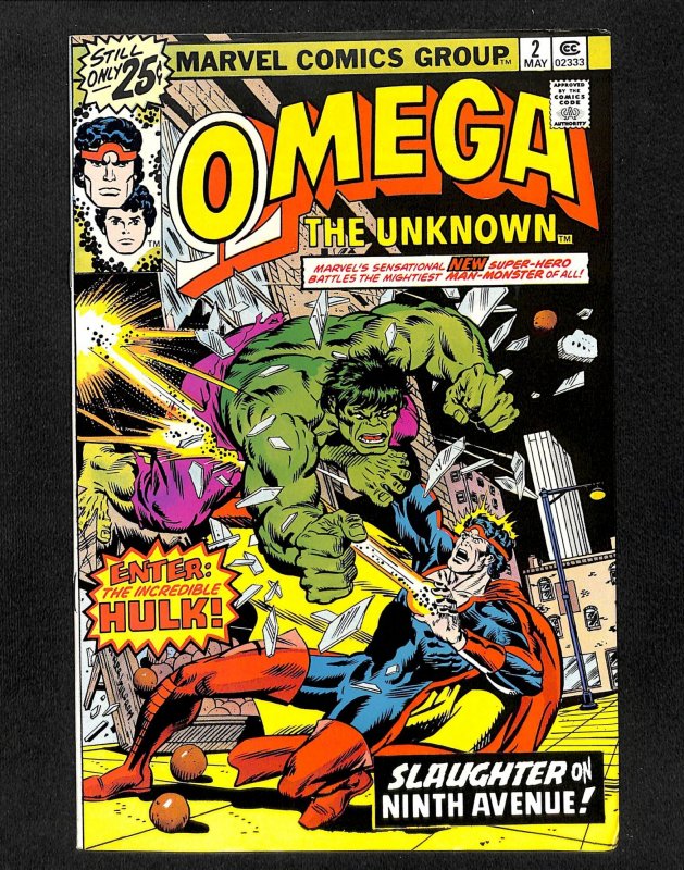 Omega the Unknown #2 VF 8.0