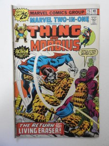 Marvel Two-in-One #15 (1976) MVS intact!
