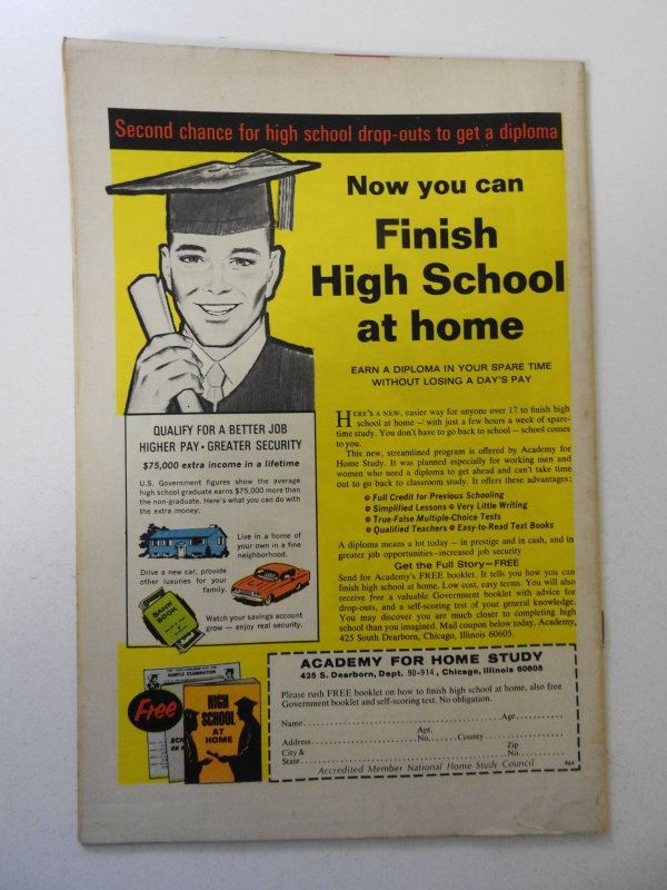 Nick Fury, Agent of SHIELD #13 (1969) VG/FN Condition!