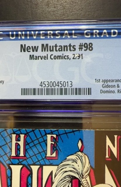The New Mutants #98 (1991) CGC 8.0 1ST DEADPOOL!