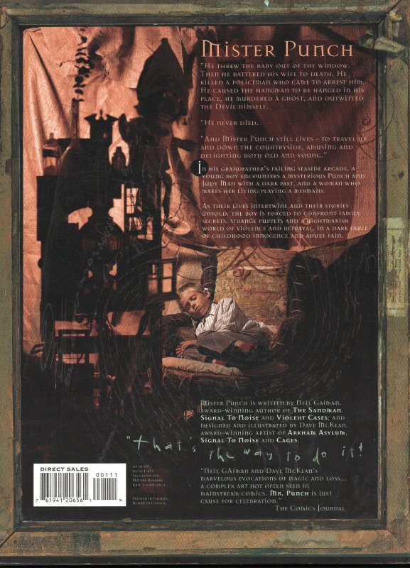 The Tragical Comedy or Comical Tragedy of Mr. Punch (DC Comics November 1994)