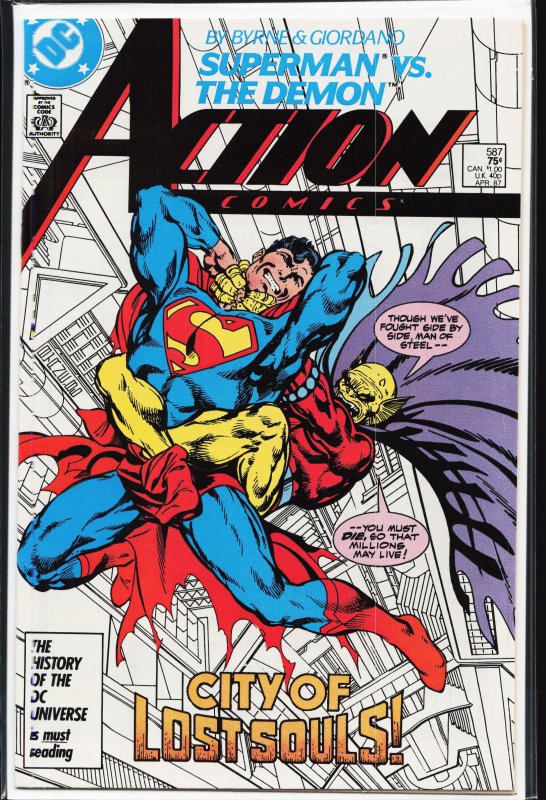 Action Comics #587 (1987) The Demon