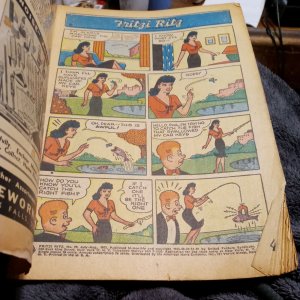 Fritzi Ritz #29 St John Comics 1953 Golden Age Good Girl Art early Peanuts strip