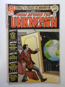 From Beyond the Unknown #15 (1972) GD+ Condition! 1 1/2 in tear fc