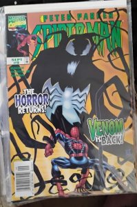 PETER PARKER SPIDER-MAN  # 9 1999  MARVEL DISNEY   VENOM IS BACK  newstand
