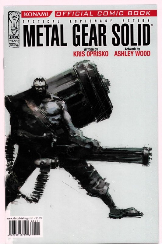 METAL GEAR SOLID COMIC 1-6 SET - Ashley Wood Covers & Art - (9.0/9.2) 2004/2005