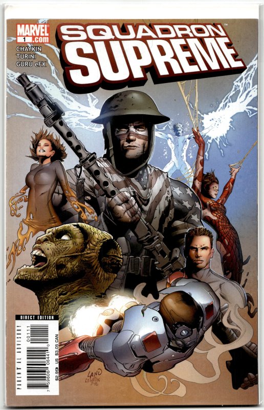 Squadron Supreme #1 (2008) Squadron Supreme