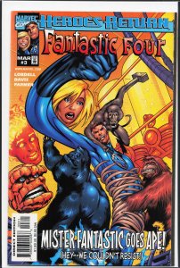 Fantastic Four #3 Direct Edition (1998) Fantastic Four