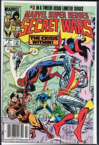 Marvel Super Heroes Secret Wars #3 (1984) [Key Issue]