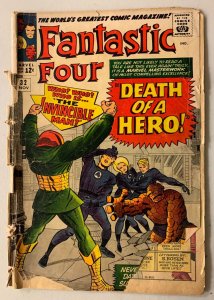 Fantastic Four #32 Marvel 1st Series (1.5 F/GD) (1964)