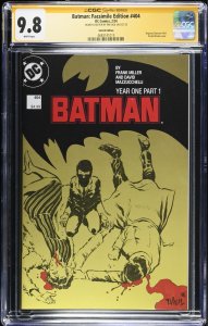 Batman Facsimile Edition (2024) # 404 (CGC 9.8 SS) Signed & Sketch tim Vigil
