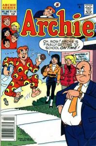 Oh Wow ! Archie Is Finally Getting To School On Time !