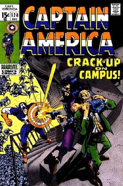 Captain America (1968 series) #120, VG- (Stock photo)