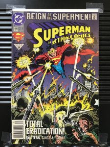 Action Comics #690 Newsstand Edition (1993)