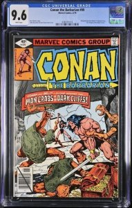 CONAN THE BARBARIAN #99 1979 MARVEL CGC 9.6 JOHN BUSCEMA WHITE PAGES